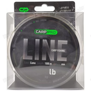 Леска монофильная Carp Pro Camo 1000 м