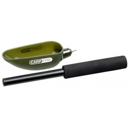 Ложка для заброса прикормки Carp Pro, маленькая с ручкой 28см