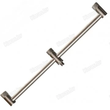 Буз-бар Carp Pro на 3 удилища 40 см, нержавеющая сталь с контргайкой