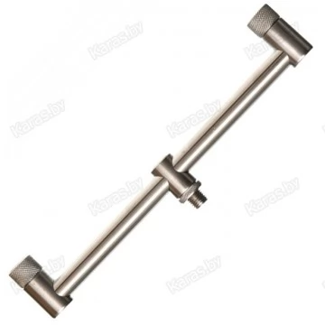 Буз-бар Carp Pro на 2 удилища 20 см, нержавеющая сталь с контргайкой