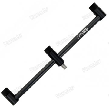 Буз-бар Carp Pro Deluxe на 3 удилища 30 см, алюминий Black