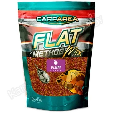 Прикормка CarpArea Flat Method Mix Слива (светлая) 0,6 кг