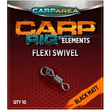 Вертлюги с кольцом CarpArea Flexi Swivel (10 шт.)