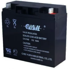 Аккумулятор свинцово-кислотный Casil CA12180 12V, 18Ah