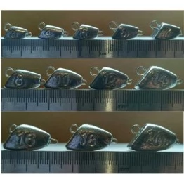 Груз чебурашка разборная Голова Cheburahus 3-20 г (2 шт.)