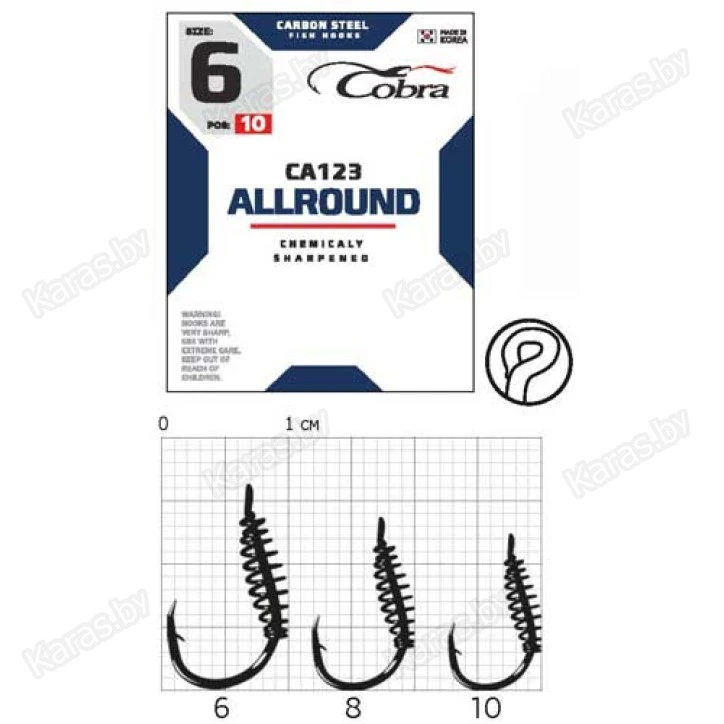 Крючки Cobra Allround CA123