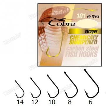 Крючки Cobra STRUGER C101NSB-***