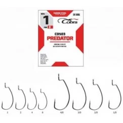 Крючки офсетные Cobra Predator CO503-K***