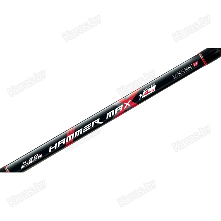 Удилище матчевое Colmic Hummer Max, углеволокно, 4.0 м, тест: 50-100 г, 280 г