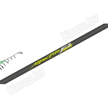 Удилище матчевое Colmic Makar F1, углеволокно, 3.8 м, тест: 20-80 г, 175 г