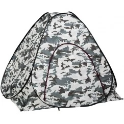 Палатка зимняя автоматическая Comfortika 2.0x2.0x1.5 м (дно на молнии)