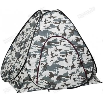 Палатка зимняя автоматическая Comfortika 2.0x2.0x1.5 м (дно на молнии)