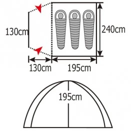 Палатка Coyote Vaal (CL-B15)