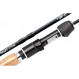 Спиннинг Crazy Fish Nano One NSR612XULS, углеволокно, 1.85 м, тест: 0.3-2.5 г, 69 г