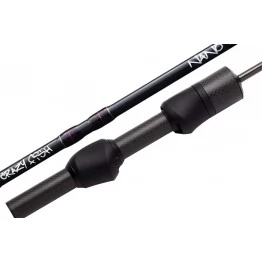 Спиннинг Crazy Fish Nano Long Carbon NSRC652XULS, углеволокно, 1.96 м, тест: 0.5-3 г, 61 г