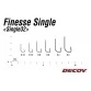 Крючки одинарные Decoy Single 32 Finesse Single