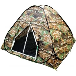 Палатка зимняя автоматическая Dodger B 2.0x2.0x1.5 м (дно на молнии)