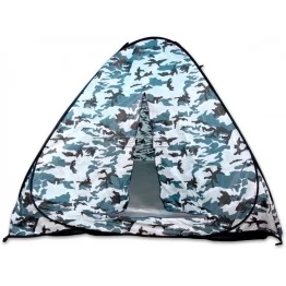 Палатка зимняя автоматическая Dodger B 2.1x2.1x1.5 м (дно на молнии) КМФ