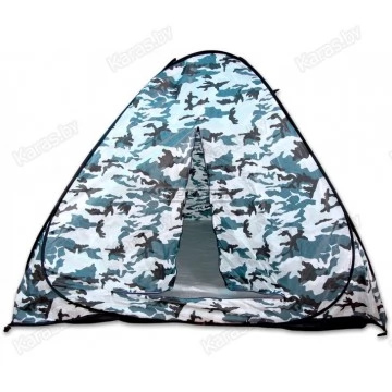 Палатка зимняя автоматическая Dodger B 1.8x1.8x1.5 м (дно на молнии) КМФ