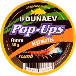Бойлы Dunaev Pop-Up Криль 8 мм, 30 г