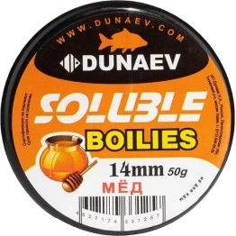 Бойлы Dunaev Пылящие Мед 14 мм, 50 г