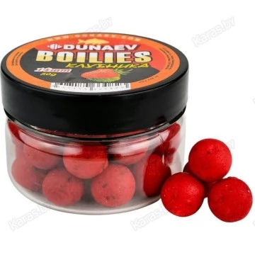 Бойлы Dunaev Вареные Клубника 14 мм, 50 г