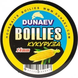 Бойлы Dunaev Вареные Кукуруза 14 мм, 50 г