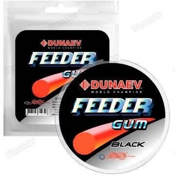 Фидерная резина Dunaev Feeder Gum Black 5м