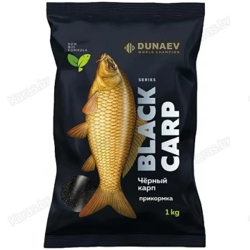 Прикормка Dunaev Black Series Carp (черный карп) 1кг