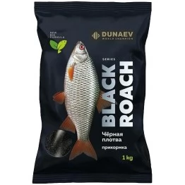 Прикормка Dunaev Black Series Roach (черная плотва) 1кг
