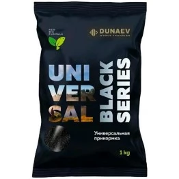 Прикормка Dunaev Black Series Universal (черная) 1кг