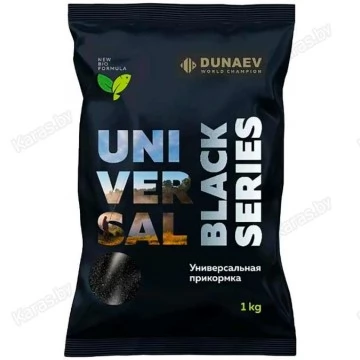 Прикормка Dunaev Black Series Universal (черная) 1кг