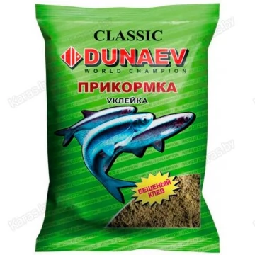 Прикормка Dunaev Classic Уклейка (желтая) 0.9 кг