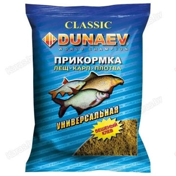 Прикормка Dunaev Classic Универсальная (коричневая) 0.9 кг