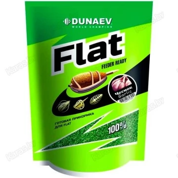 Прикормка Dunaev Flat Feeder Ready Чеснок 1кг