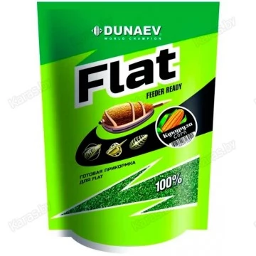 Прикормка Dunaev Flat Feeder Ready Кукуруза 1кг
