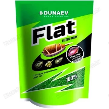 Прикормка Dunaev Flat Feeder Ready Палтус 1кг