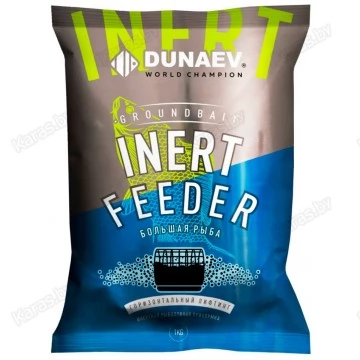 Прикормка Dunaev Inert Feeder Крупная Рыба (коричневая) 1кг