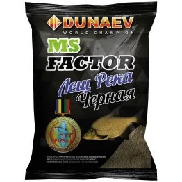 Прикормка Dunaev MS Factor Лещ Река (черная) 1кг