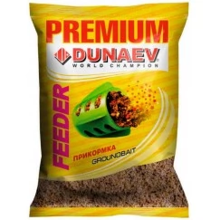 Прикормка Dunaev Premium Фидер (коричневая) 1кг