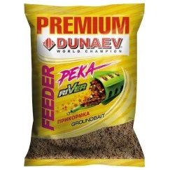 Прикормка Dunaev Premium Фидер Река (коричневая) 1кг