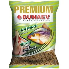 Прикормка Dunaev Premium Карась Чеснок (коричневая) 1кг