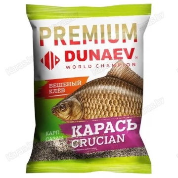 Прикормка Dunaev Premium Карась (коричневая) 1кг