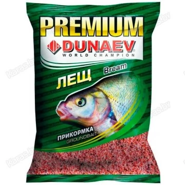 Прикормка Dunaev Premium Лещ (красная) 1кг