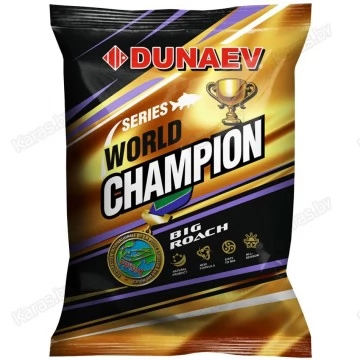 Прикормка Dunaev World Champion Big Roach (большая плотва, желтая) 1кг