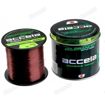 Леска Elegance Method Accela Distance Feeder Reflect 1000 м