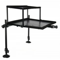 Стол навесной алюминиевый Elegance Feeder Pro двухярусный 67х50/63х26см