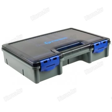 Коробка многофункциональная фидерная F-Fishing (351x250x80 мм), с лотками