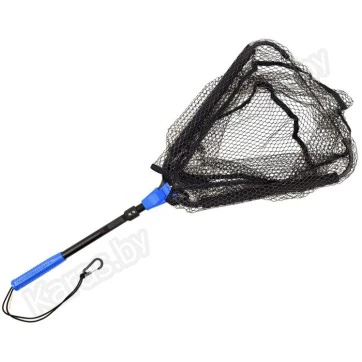 Подсачек складной телескопический F-Fishing голова 32,5х40,6см ручка 32см