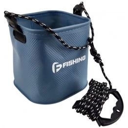Ведро для воды квадратное F-Fishing (6 л)